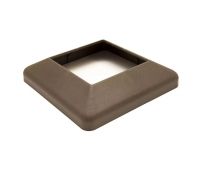 Крышка нижняя ПВХ для столба 100х100 Венге Крышка нижняя ПВХ для столба 100х100 Венге