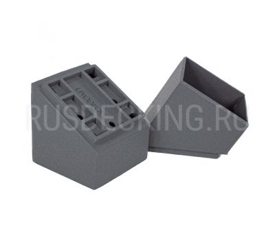 Крепление балясины наклонное из алюминия от производителя  RusDecking по цене 364 р