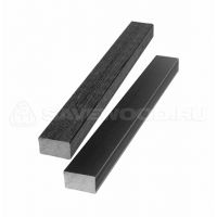 Брус лавочный ДПК полнотелый Чёрный Брус лавочный ДПК полнотелый Чёрный