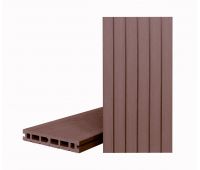 Террасная доска КЛАССИК пустотелая с пазом Орех Милано