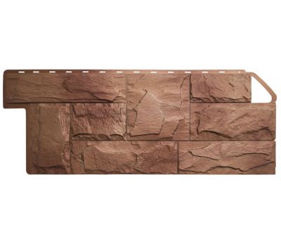 Фасадные панели (цокольный сайдинг) Гранит Пиринейский от производителя  Альта-профиль по цене 665 р