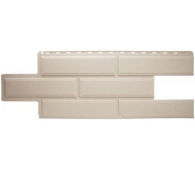 Фасадные панели Венеция ЭКО Кремовый от производителя  Альта-профиль по цене 573 р