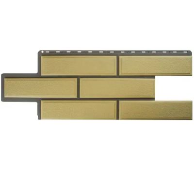 Фасадные панели (цокольный сайдинг) Венецианский камень Песчанный от производителя  Альта-профиль по цене 598 р