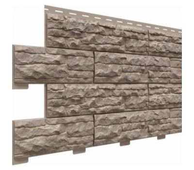 Цокольный сайдинг коллекция Скалистый риф премиум - Графит от производителя Доломит по цене 740 р Цокольный сайдинг коллекция Скалистый риф премиум - Графит от производителя Доломит по цене 740 р