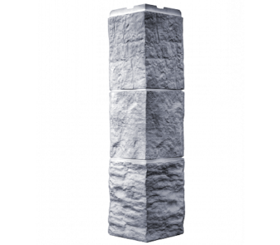 Угол наружный коллекция Блок Светло-серый от производителя  Fineber по цене 490 р