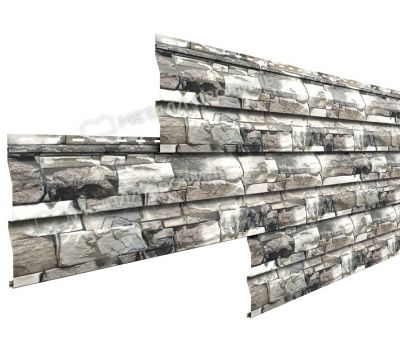 Металлический сайдинг МП СК-14х226 (ECOSTEEL-01-Белый Камень ПР-0.5) от производителя  Металл Профиль по цене 1 550 р