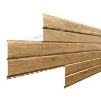 Металлический сайдинг Lбрус-15х240 (ECOSTEEL_T-01-ЗолотойДуб-0.5) Металлический сайдинг Lбрус-15х240 (ECOSTEEL_T-01-ЗолотойДуб-0.5)