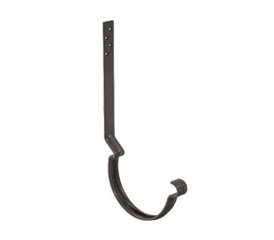 Крюк крепления желоба удлиненный RR 32 Тёмно-коричневый 125/90 от производителя  Aquasystem по цене 630 р