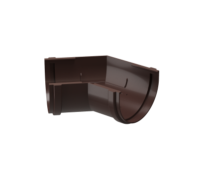Угол желоба универсал 135˚ Premium ПВХ Шоколад от производителя  Docke по цене 1 327 р