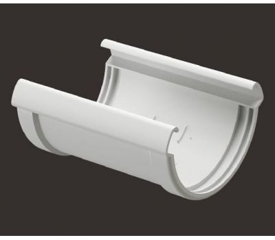 Соединитель желоба Lux ПВХ Пломбир от производителя  Docke по цене 278 р